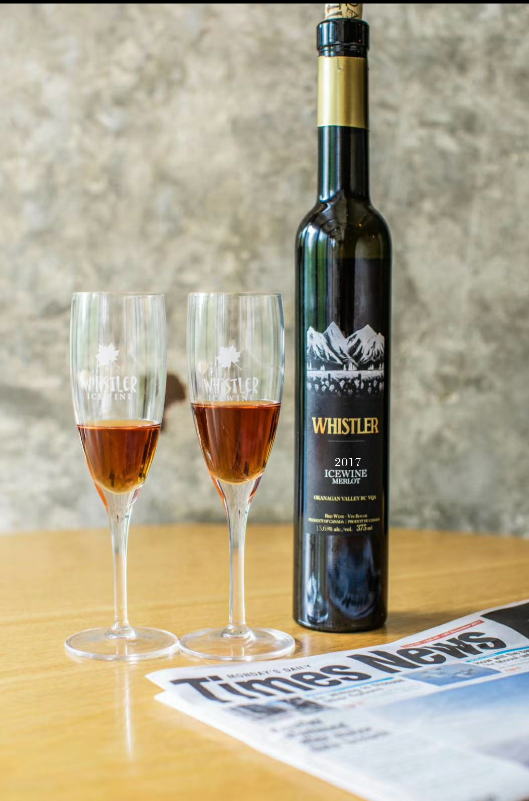 Whistler 2017 Merlot Icewine 37.5 cl, Okanagan Valley, Canada BC VQA