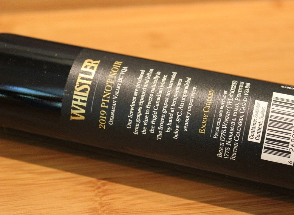 Whistler 2019 Pinot Noir Icewine, 20 cl, Okanagan Valley, Canada BC VQA