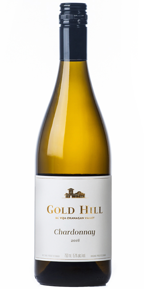 Gold Hill Chardonnay White Wine 75 cl, Okanagan Valley, Canada BC VQA