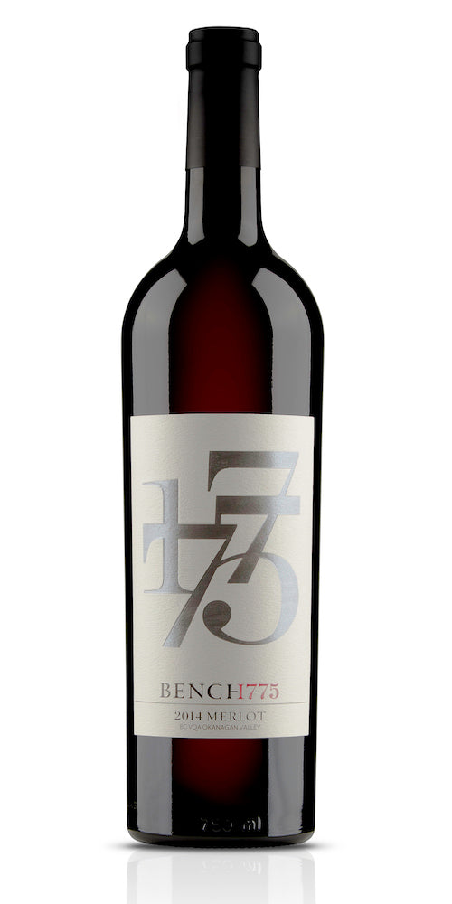 Bench 1775 Merlot Rotwein, 75 cl, Okanagan Valley, Kanada BC VQA