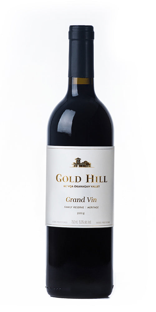 Gold Hill Grand Vin Family Reserve Meritage Rotwein 75 cl, Okanagan Valley, Kanada BC VQA